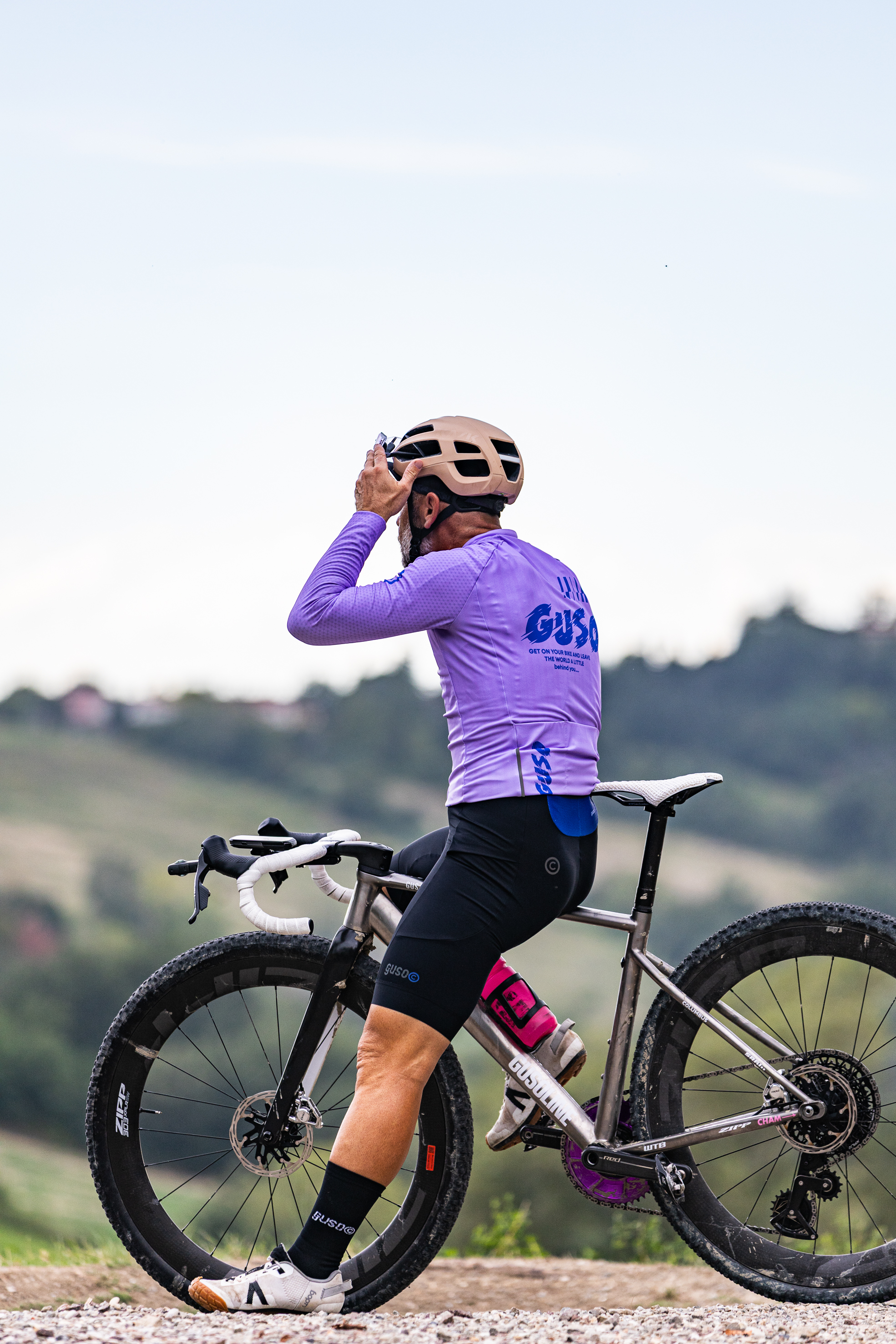 Motor Logo Jersey Colore Fucsia