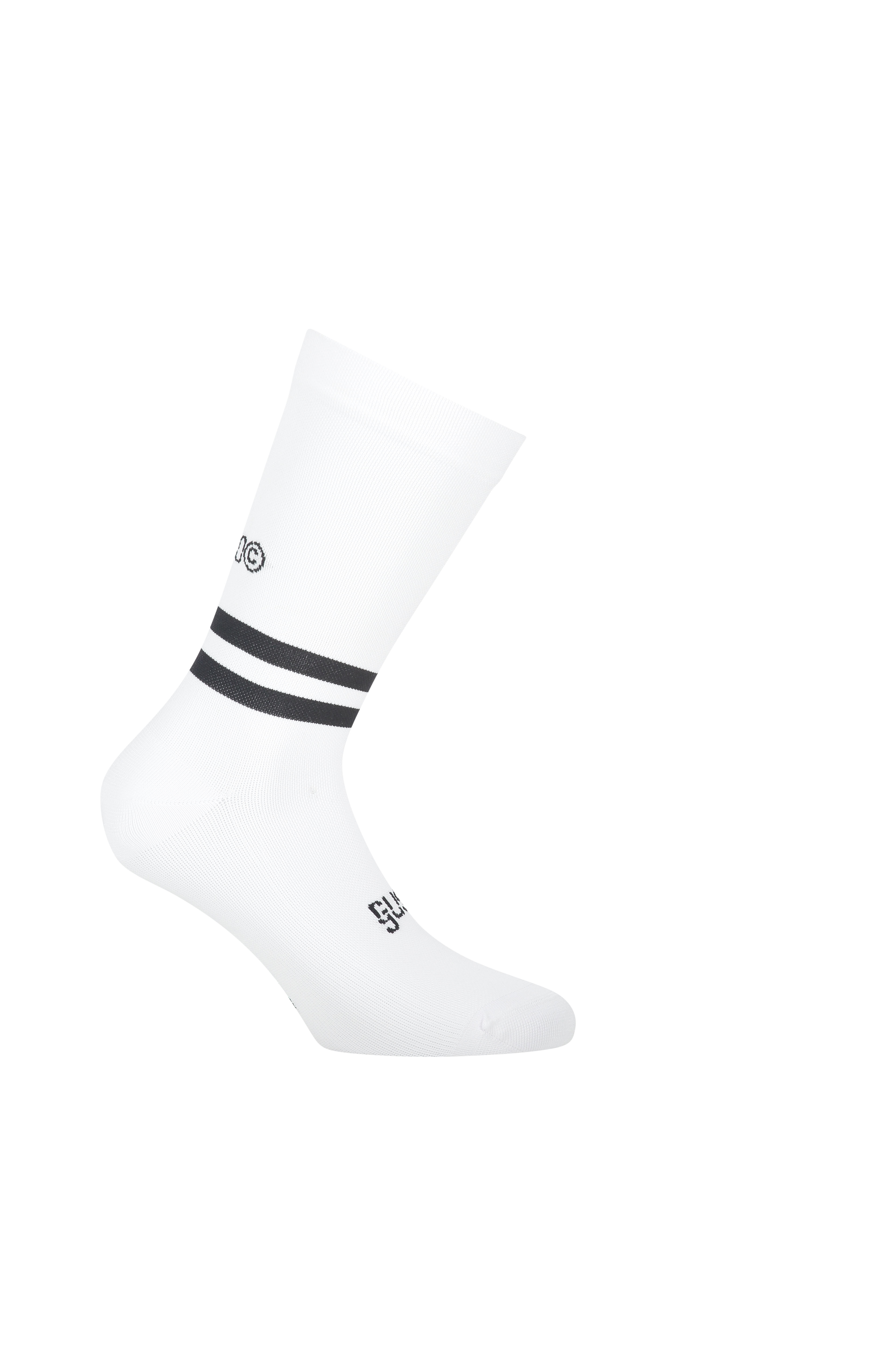 Calzino tubolare bicolore (unisex) colore Bianco Righe
