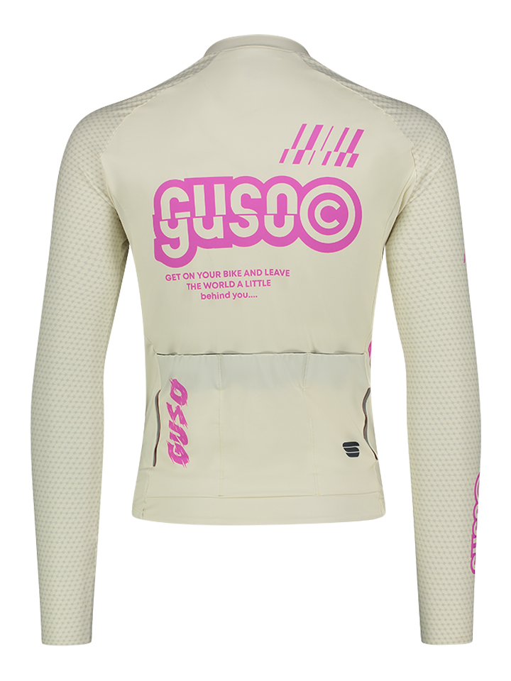 Motor Logo Jersey Colore Panna